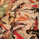 many empty condiment packets